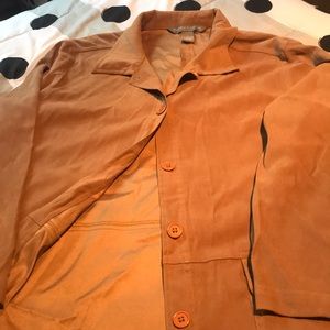 Jessica Holbrook suede jacket